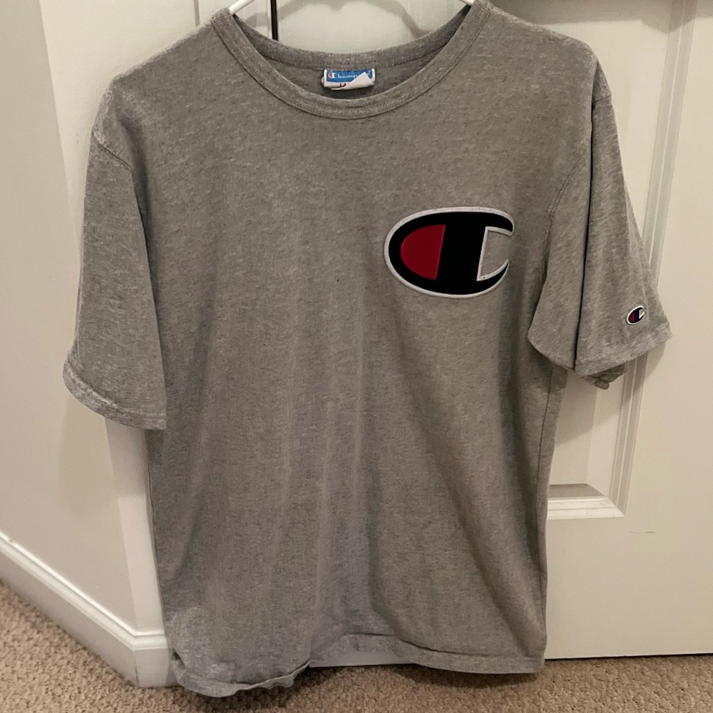 3/$19 Champion Heritage Big C Logo short sleeve T-shirt - Picture 5 of 13